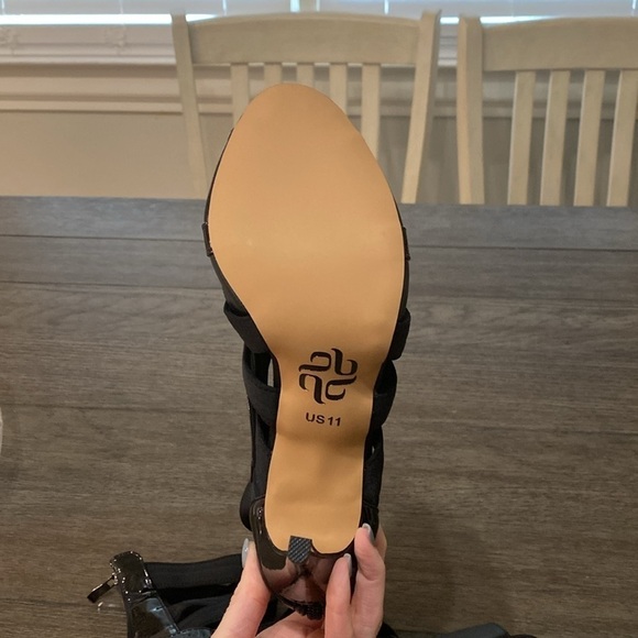 NWT BURJU Stay Strapped Open To Strappy Heeled Sandals | Size 11 - Picture 6 of 11